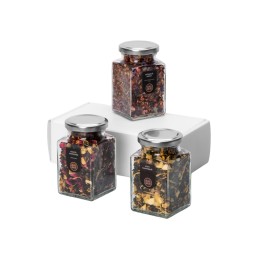 Набор подарочный с тремя видами чая "Bouquet" (два черных чая, зеленый чай)