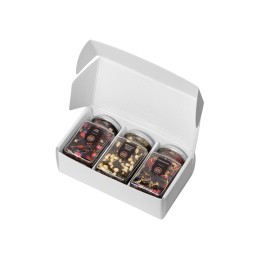 Набор подарочный с тремя видами чая "Bouquet" (два черных чая, зеленый чай)