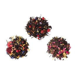 Набор подарочный с тремя видами черного чая "Bouquet"