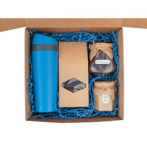 Подарочный набор Tea Cup Superior Honey 2.0, синий