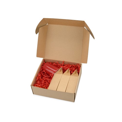 Подарочный набор «Tea Trio Superior» с тремя видами чая, красный