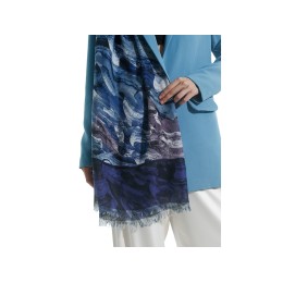 Шарф/ Палантин «Уральский хребет»