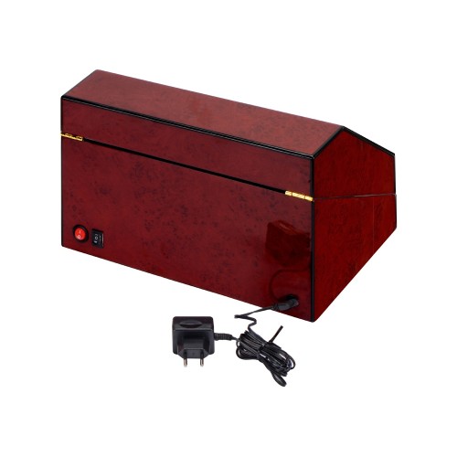 Шкатулка для часов с автоподзаводом «Цюрих», красное дерево