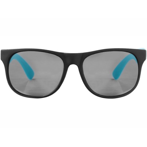 Очки солнцезащитные "Retro", черный/морская волна