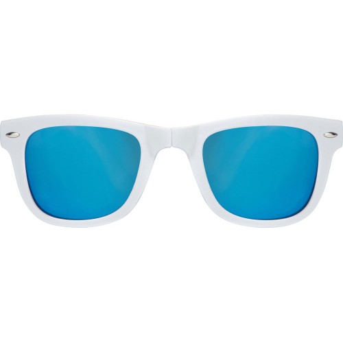 Складные очки с зеркальными линзами "Ibiza", белый