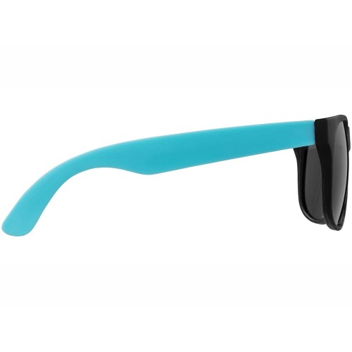 Очки солнцезащитные "Retro", черный/морская волна