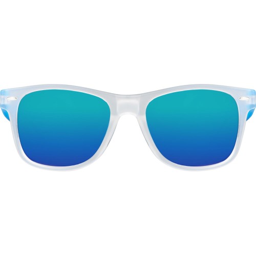 Очки солнцезащитные с зеркальными линзами "Partymaker", синий