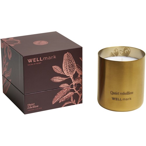 Ароматическая свеча Wellmark «Quiet Rebellion» - Золотой