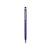 Ручка-стилус металлическая шариковая "Jucy", темно-синий
