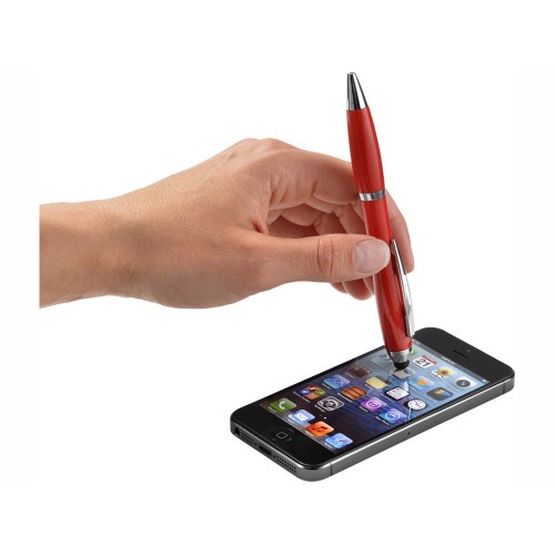 Ручка-стилус шариковая "Nash", красный