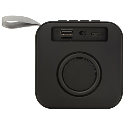 Портативная колонка «Otto», зеленое яблоко/черный