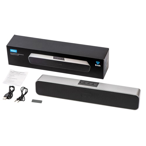 Портативная стереоколонка «Hull», 2 * 3 Вт, серый