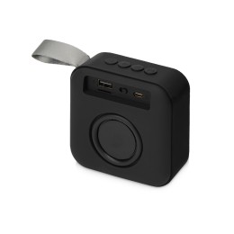 Портативная колонка «Otto», зеленое яблоко/черный