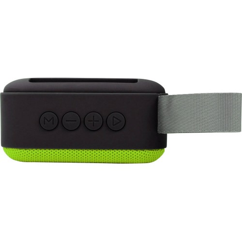 Портативная колонка «Otto», зеленое яблоко/черный