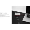 Хаб USB Rombica Type-C Hermes Red (Р)
