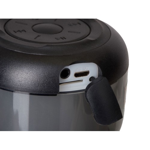 Колонка с подсветкой RGB "Dance", черный