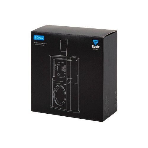 Колонка с RGB подсветкой "Sona", черный