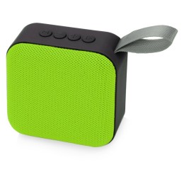 Портативная колонка «Otto», зеленое яблоко/черный