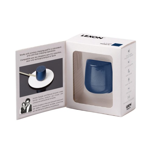 Колонка беспроводная Mino+, темно-синий