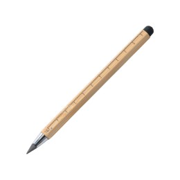 Вечный карандаш "Sicily Bamboo" из бамбука со стилусом и линейкой