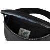 Сумка на пояс BUGATTI БЛАНК ОБЛЕГЧЕННАЯ | BLANC DELIGHT, чёрная, нейлон RPET600D/тарпаулин/полиэстер, 24х11х12,5 см, 2 л