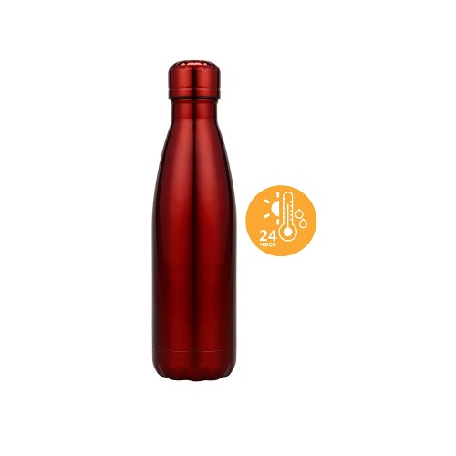 Подарочный набор с термосом и бутылкой «Bottle set», красный