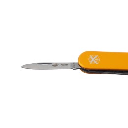 Нож перочинный Stinger, 62 мм, 4 функции, материал рукояти алюминий (золотистый), в картонной коробке