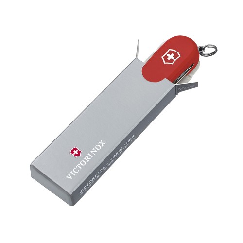 Нож-брелок VICTORINOX Escort, 58 мм, 6 функций, красный