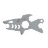 Мини-мультитул карманный Stinger, 60 x 31 мм, 5 функций, акула, нержавеющая сталь, серебристый, в блистере