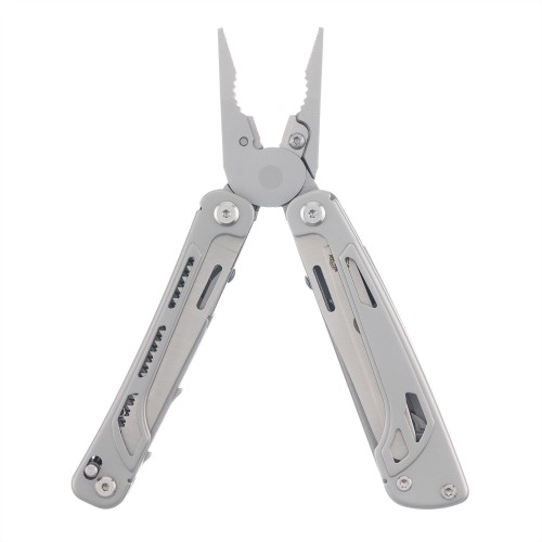 Мультитул Stinger, 106 х 43 мм, 19 функций, нержавеющая сталь, серебристый, в комплекте нейлоновый чехол, в картонной коробке