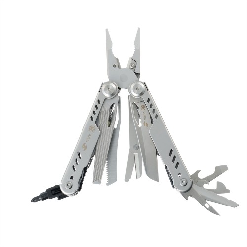 Мультитул Stinger, 110 х 27 мм, 23 функции, сталь, серебристый, в картонной коробке, в комплекте нейлоновый чехол