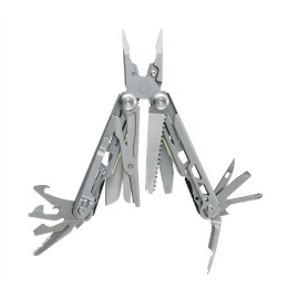Мультитул Stinger, 110 х 22 мм, 22 функции, сталь, серебристый, в картонной коробке, в комплекте нейлоновый чехол