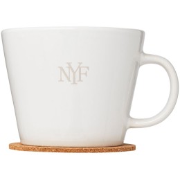 Набор чашек с костерами «Hartley», белый