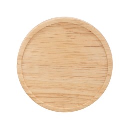 Керамическая чашка Hearth с деревянной крышкой-костером, черный/красный