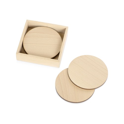 Набор круглых костеров на подставке "Drink"