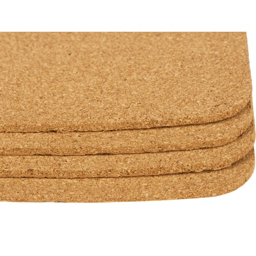 Набор подставок под горячее из пробки "Dinner"