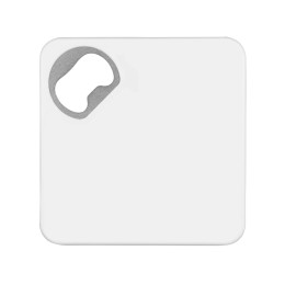 Подставка для кружки с открывалкой «Liso», черный/белый