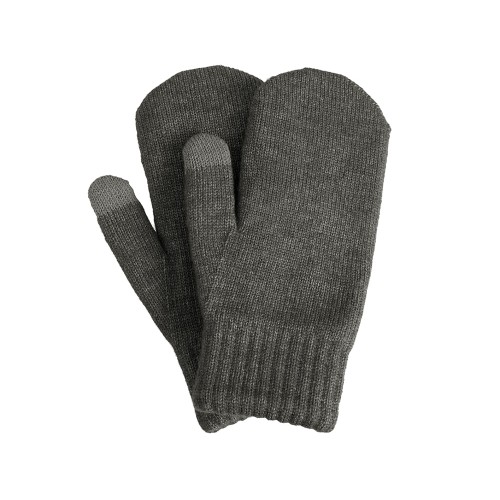 Варежки «Dunant», темно-серый меланж