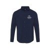 Carnelian мужская рубашка из поплина - Navy Blue