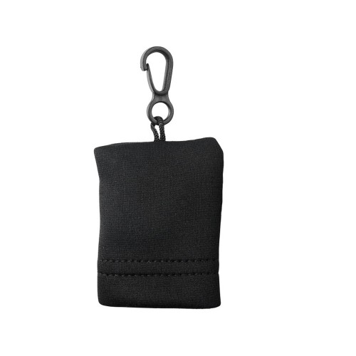 Очищающая салфетка «Neat» из микрофибры в чехле, черный