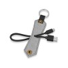 Кабель-брелок USB-MicroUSB «Pelle», черный
