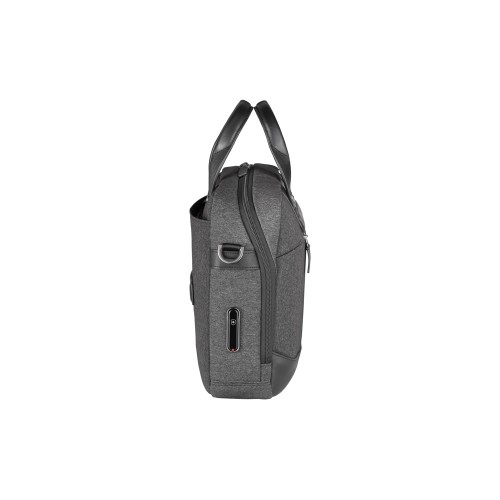 Портфель VICTORINOX Architecture Urban2 15" Briefcase 15'', серый, полиэстер/кожа, 42x13x31 см, 16 л