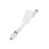 Зарядный кабель 3-в-1 "Charge-it", белый