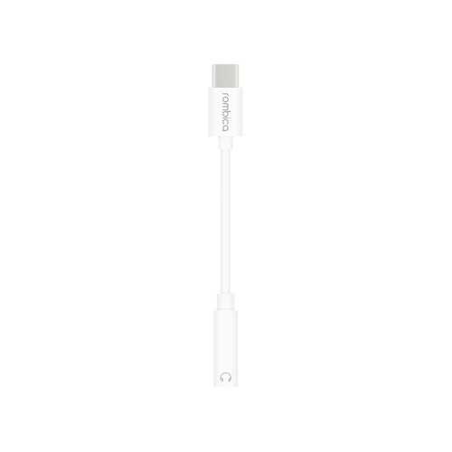 Rombica Type-C Adapter 3.5 White, белый