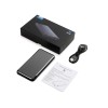 Внешний аккумулятор «Forge» v.2, металл, 10000mah, серый