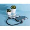 Внешний аккумулятор «Forge» v.2, металл, 10000mah, серый