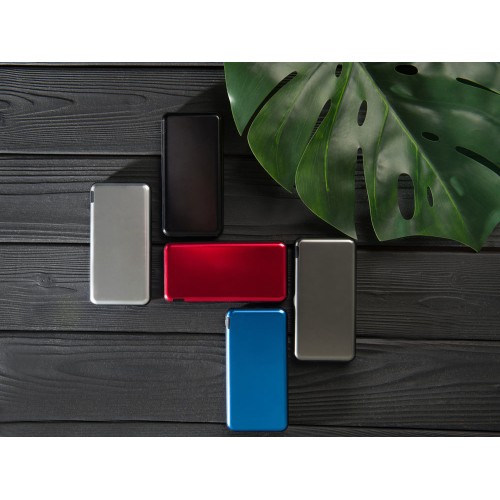 Внешний аккумулятор «Forge» v.2 металл,  10000mah, синий