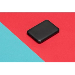 Портативное зарядное устройство"Grind", 5000 mAh, черный