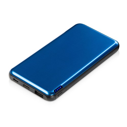 Внешний аккумулятор «Forge» v.2 металл,  10000mah, синий