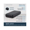 RIVACASE VA2120 (20000mAh), внешний аккумулятор /24